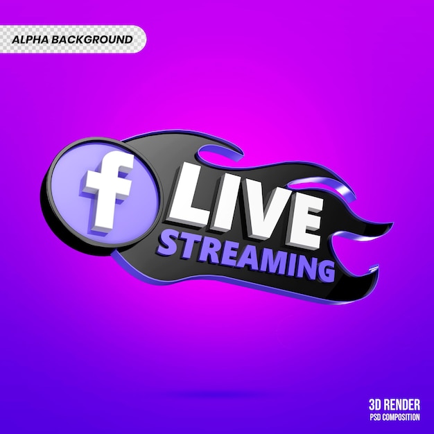 3D Live Streaming Facebook 