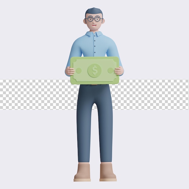 3d male cartoon character