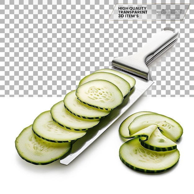 PSD 3d mandoline a tool for slicing vegetables thinly on transparent background 4968