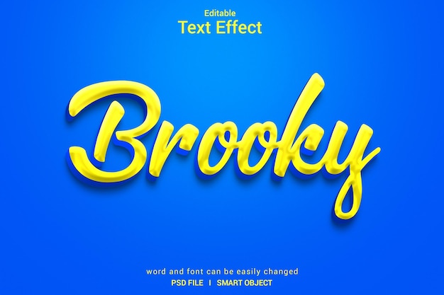 3D Modern Text Effects