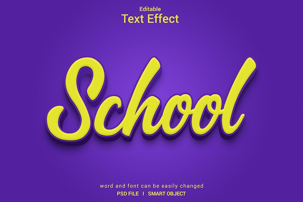 3D Modern Text Effects