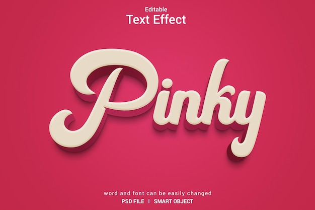 3D Modern Text Effects