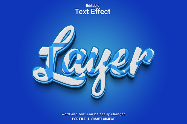 3D Modern Text Effects