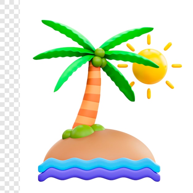 3d Palm Tree