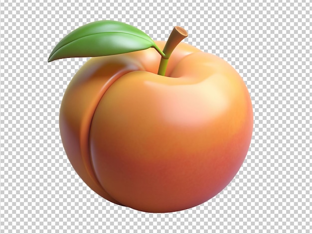 3d peach