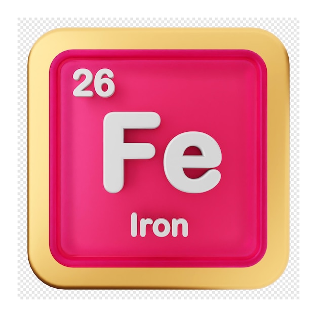 PSD 3d periodic table of element