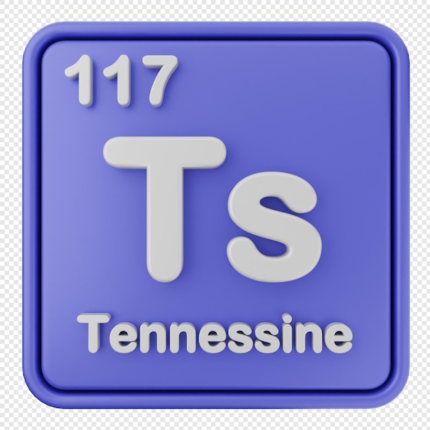 PSD 3d periodic table of element