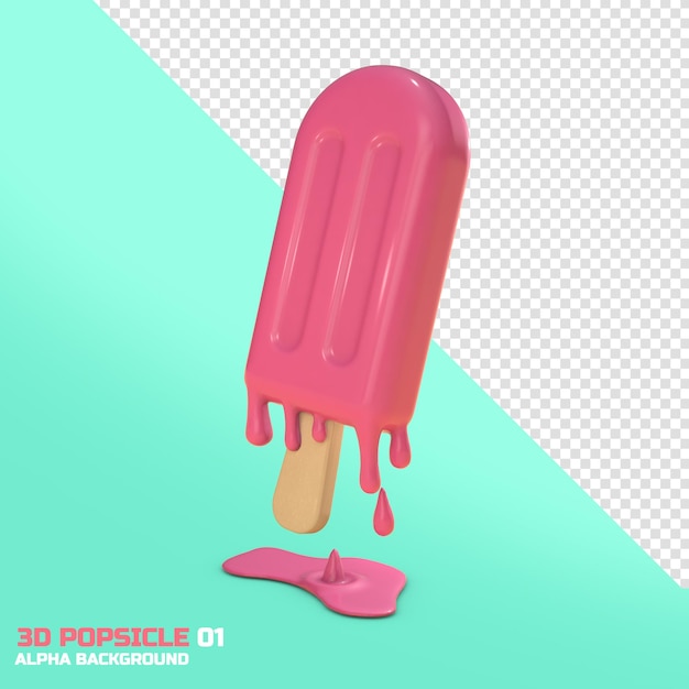 3D Popsicle 01