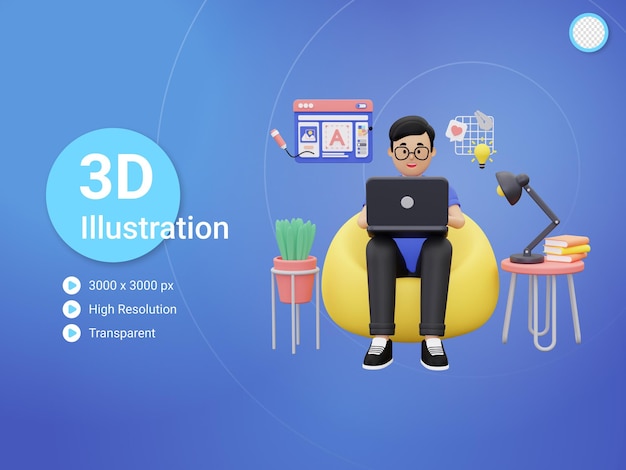 3d Professional graphic designer