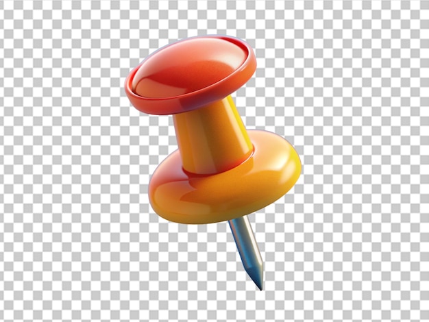 PSD 3d push pin