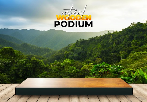 3d realistic podium background for product display