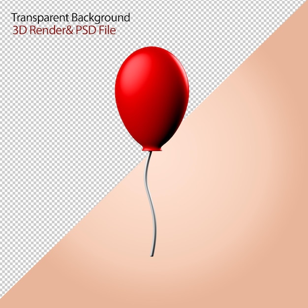 3d render design transparent