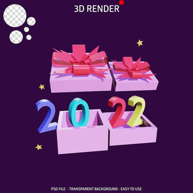 3d render icon new hope 2022 4