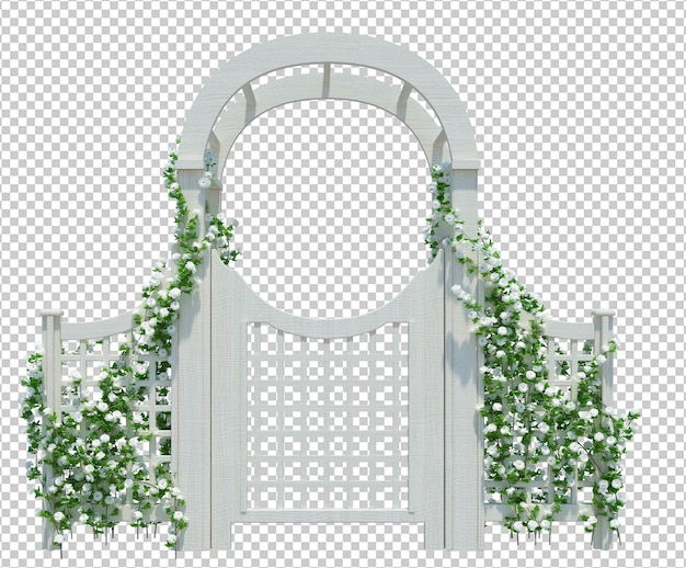 3d Render Ivy Plants Isolated 