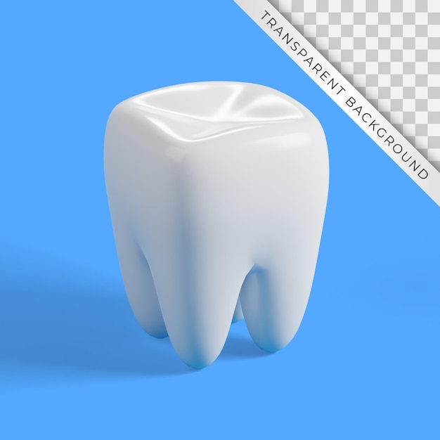 3D render Tooth