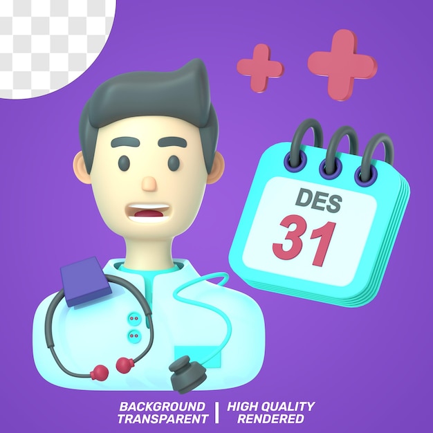 3D Rendered of Healthcare Medical Icon Illustration High Resolution