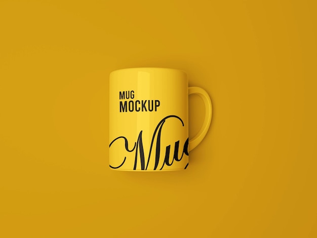 3D rendered Mug Mockup