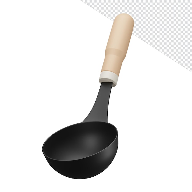 PSD 3d rendering asset design household cooking tools