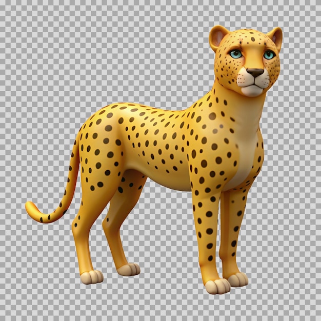 3d rendering of cheetah