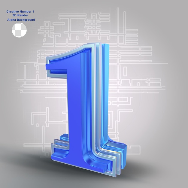 3D Rendering Creative Number 1