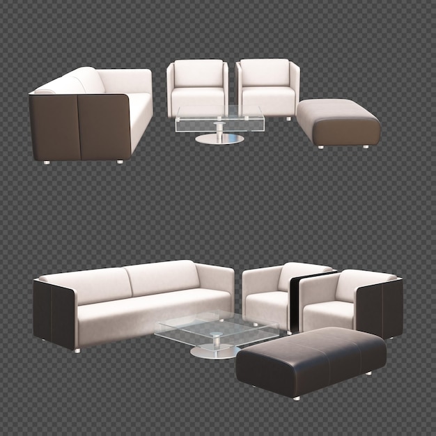 3d Rendering Furniture and Accessory