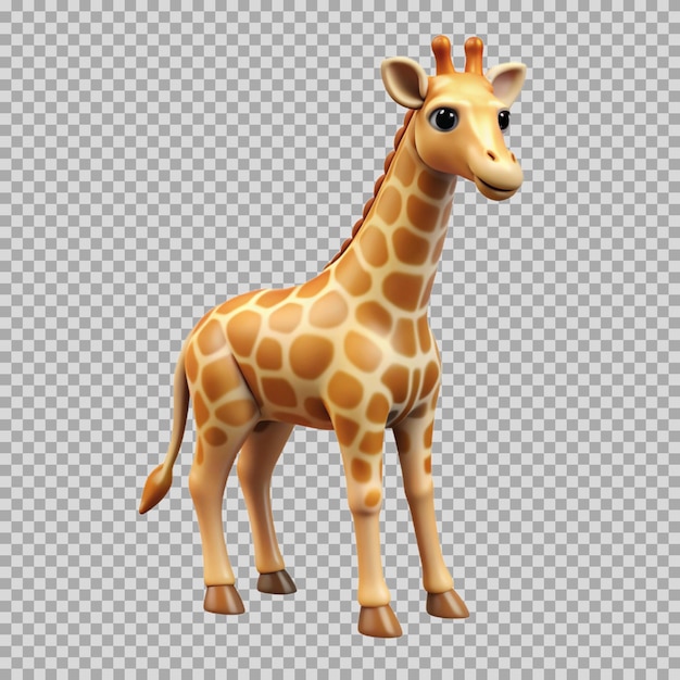 3d rendering of giraffe