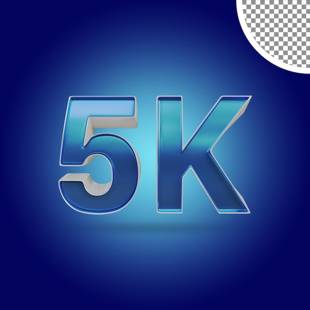 3d Rendering Of Shinny Text Effect 5K