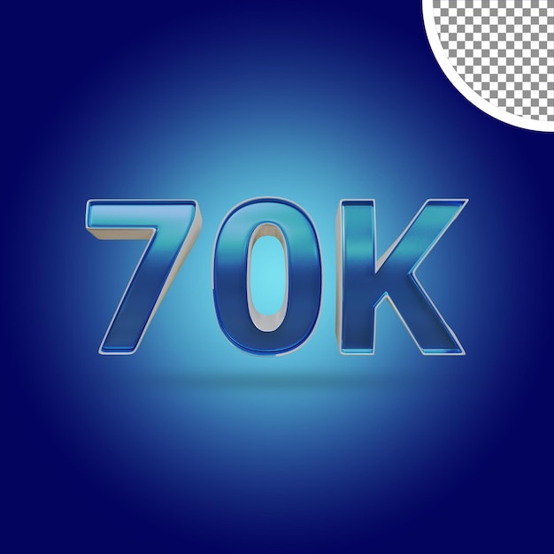 3d Rendering Of Shinny Text Effect 70K