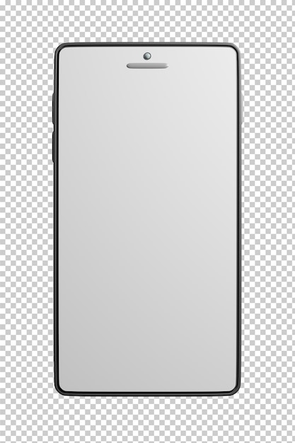 3D rendering smartphone mock up model
