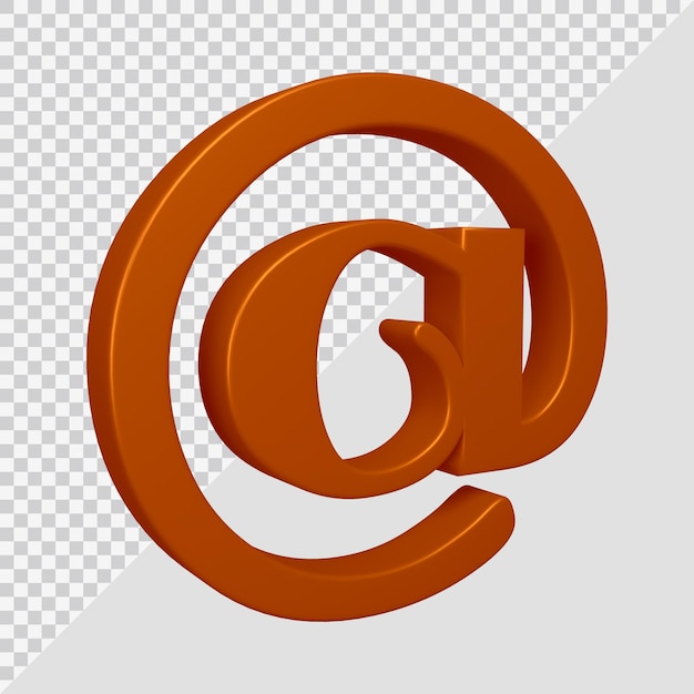 3d rendering of symbol