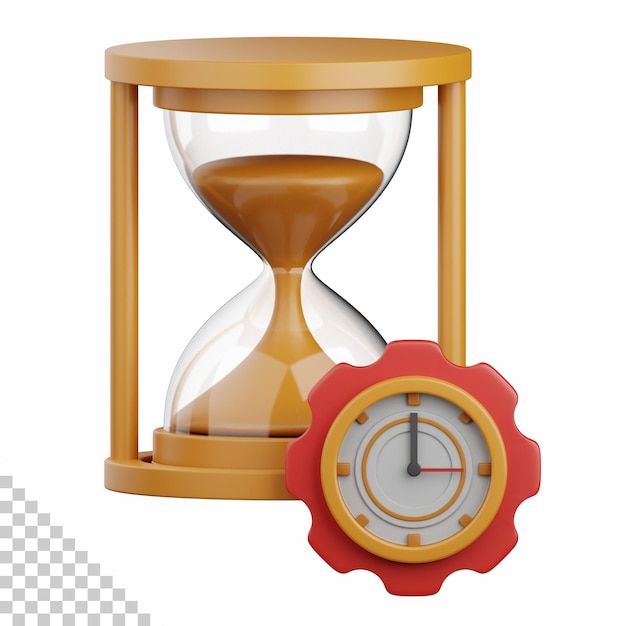 3d rendering time management isolated useful for marketing advertising advertisement and promotion