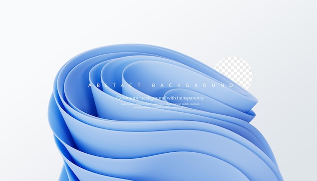 3D rendering Wavy modern shapes on a white background. abstract background.Luxurious style backgroun