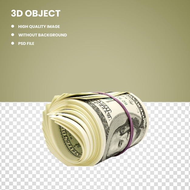 3d roll dollar