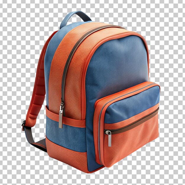 3d school backpack png