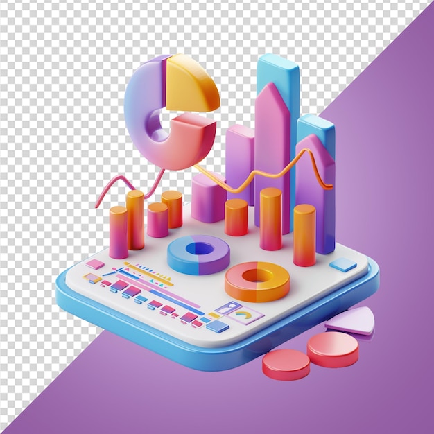 3d seo report icon png