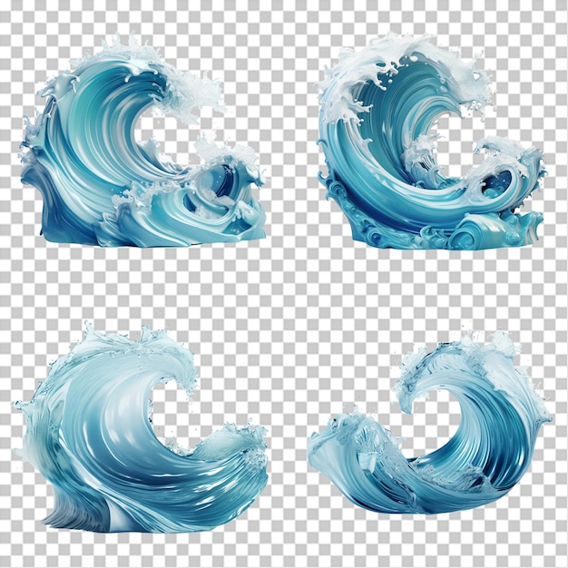 3D shape of ocean waves Artificial Intelligence Generative