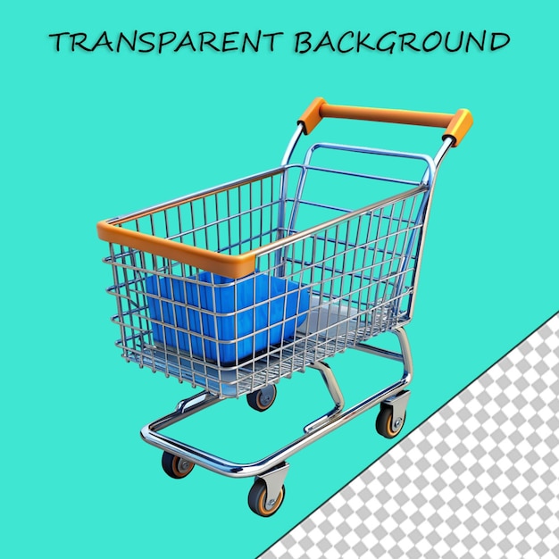 3d shopping cart