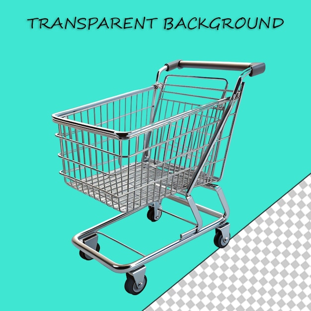 3d shopping cart