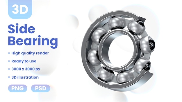 PSD 3d side bearing