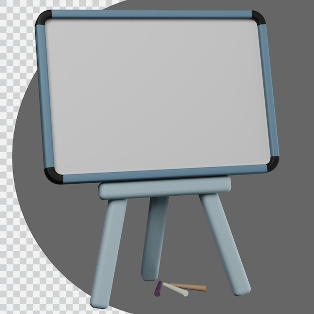 PSD 3d small whiteboard