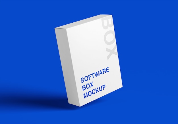 3d software box mockup