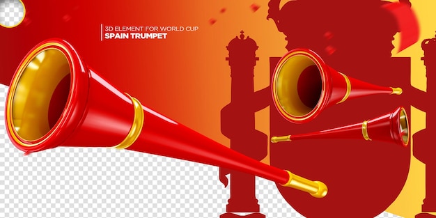 3d spanish trumpet world cup for compositions