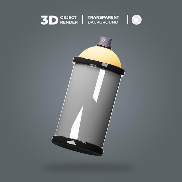 3D Spray Paint Icon