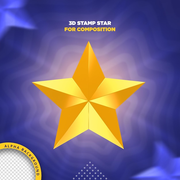 3D STAMP STAR