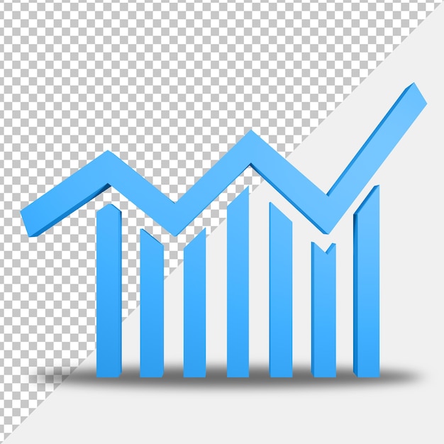 3D Statistic Icon