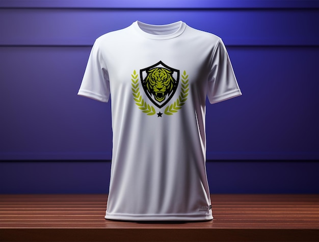 3D T shirt mockup design PSD template