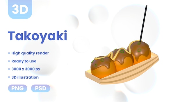 3d Takoyaki