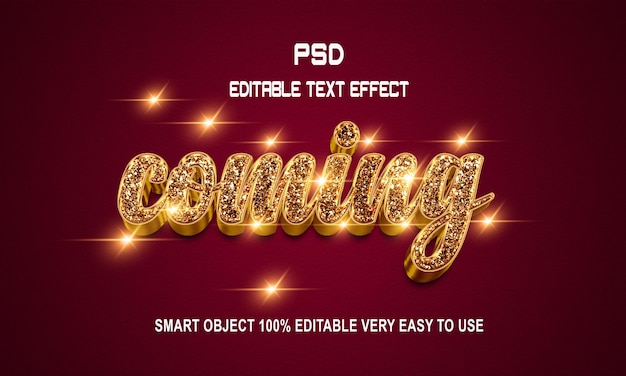 3d text effect style