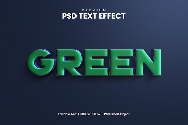 3D Text Effect Template