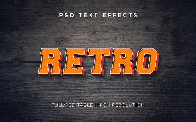 3d text style effect